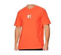 Karl Lagerfeld - KLJ Reg SS K Logo Tee - Homme - Tops - Orange - Taille: M