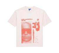 Karl Lagerfeld - KLJ Reg Tee - Homme - Tops - Multicolore - Taille: M