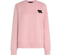 Karl Lagerfeld Kocktail Rubber Patch Sweat Pink Nectar Taille: M | Manches longues Outlet | Femme | Rose
