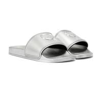 KARL LAGERFELD Kondo 2.0 Karl NFT Claquettes pour femme Argent, Argenté., 39 EU