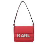 Karl Lagerfeld Letters Sac à bandoulière Cuir véritable 24 cm rouge