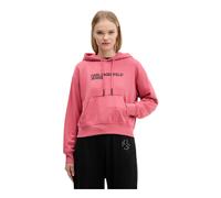 Karl Lagerfeld - Logo Sweat à capuche - Femme - Sweatshirts et sweats à capuche - Rouge - Taille: 38 FR