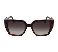 Karl Lagerfeld - Rectangular Acetate Lunettes de soleil - Femme - Accessoires - Multicolore - Taille: ONE Size