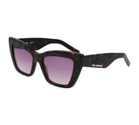 Karl Lagerfeld Lunettes de soleil 6158s Marron écaille Cat.2 Femme