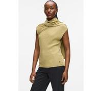 Karl Lagerfeld Lurex Knit Self Tie Top Light Gold Taille: XS | Pulls Outlet | Femme | Jaune