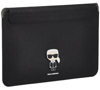 Karl Lagerfeld Manches KLCS14PISFBK 13/14" Saffiano Ikonik Karl Noir