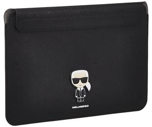 Karl Lagerfeld Manches KLCS14PISFBK 13/14" Saffiano Ikonik Karl Noir