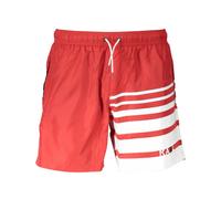 Karl Lagerfeld - Medium Swim Boxer - Homme - Maillots de bain - Rouge - Taille: M