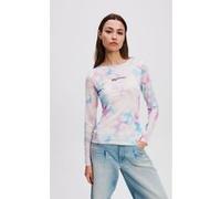 Karl Lagerfeld Mesh Top Floral White Taille: M | Manches longues Outlet | Femme | Blanche