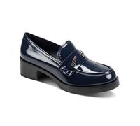 Karl Lagerfeld Mocassins Caiza Sl veryday faciles à Porter pour Femme, Bleu Marine, 8.5
