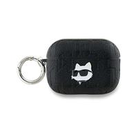 Karl Lagerfeld Monogram Choupette Head - Étui AirPods Pro 2 (noir)