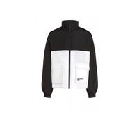 KARL LAGERFELD JEANS Veste mi-saison noir / blanc, Taille XL