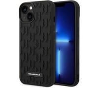 Karl Lagerfeld Monogramme 3D Motif - Coque pour iPhone 14 Plus (Noir) G