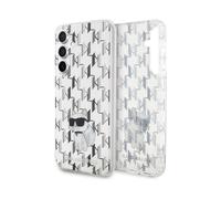 Karl Lagerfeld Monogramme Choupette Case, Transparent - Samsung Galaxy S23 FE