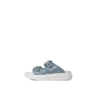 Karl Lagerfeld Mule 'Kapri' bleu denim / argent, Taille 36