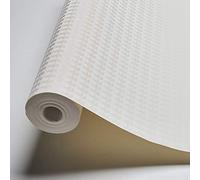 Karl Lagerfeld Papier Peint Uni Stripes A.S. Création Papier peint intissé 10.05 m x 0.53 m Beige Crème Gris Fabriqué en Allemagne 378503 37850-3