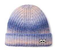 KARL LAGERFELD Paris Bonnet Confortable pour Temps Froid pour Femme, Bleu poudré, 3XS/Taille Unique