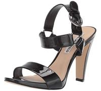 Karl Lagerfeld Paris Cieone Sandales habillées à talons pour femme, noir, 40 EU