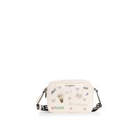 Karl Lagerfeld Paris Maybelle Sac à main bandoulière, Blanc/étincelle, Taille unique