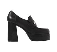 Karl Lagerfeld - Platform Mocassins Chunky Heel - Femme - Chaussures - Noir - Taille: 40 EU