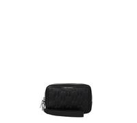 KARL LAGERFELD Pochette main cuir K/Loom Noir