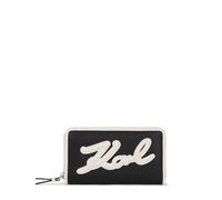 Karl Lagerfeld Porte-monnaies 'Skuare' noir / blanc, Taille One Size