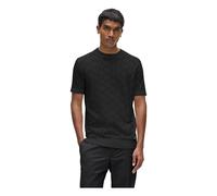 Karl Lagerfeld - Pull noir à motif monogramme transparent - Homme - Tops - Noir - Taille: M