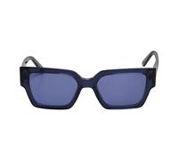 Karl Lagerfeld - Rectangular Acetate Lunettes de soleil - Femme - Accessoires - Bleu - Taille: ONE Size