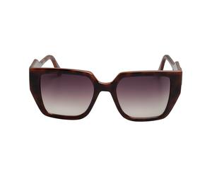Karl Lagerfeld - Rectangular Acetate Lunettes de soleil - Femme - Accessoires - Multicolore - Taille: ONE Size