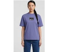 Karl Lagerfeld Reg Ss Box Logo Tee Skipper Blue Taille: S | Chemises Outlet | Femme | Bleu