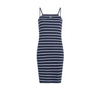 Karl Lagerfeld Robe d’été 'Ikon' bleu foncé / blanc, Taille 34