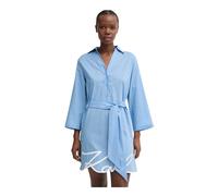 Karl Lagerfeld - Robe d'été signature ADN - Femme - Robes - Bleu - Taille: 38 FR