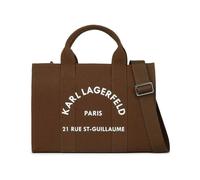 Karl Lagerfeld - RSG Square Medium Tote - Femme - Sacs - Brun - Taille: ONE Size