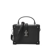 Karl Lagerfeld Autograph Mini sac à main Cuir véritable 17.5 cm noir