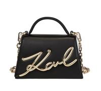 Karl Lagerfeld Signature 2.0 Sac à main Cuir 21.5 cm noir