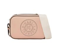 Karl Lagerfeld - Sac bandoulière K/Circle Perforé - Femme - Sacs - Beige - Taille: ONE Size