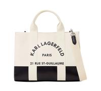 Karl Lagerfeld - Sac cabas moyen Rue St-Guillaume - Femme - Sacs - Blanc - Taille: ONE Size