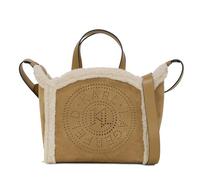KARL LAGERFELD Sac fourre-tout Sm K/Circle en Toison Couleur Caramel