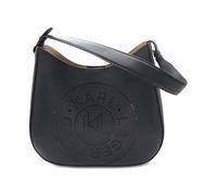 Karl Lagerfeld - Sac Hobo Circle Perforé - Femme - Sacs - Noir - Taille: ONE Size