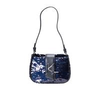 Karl Lagerfeld - Sac Hobo de Soirée à Sequins Violet - Femme - Sacs - Bleu - Taille: ONE Size