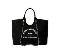 KARL LAGERFELD Sac Shopper Rue St-Guillaume avec chaîne, couleur noire