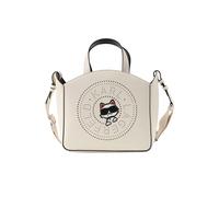 Karl Lagerfeld Sacs à main 'IKON CIRCLE' rouge / noir / blanc cassé, Taille One Size