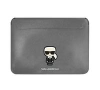 Karl Lagerfeld Saffiano Ikonik Sleeve - Étui pour ordinateur portable 16"" (Noir)
