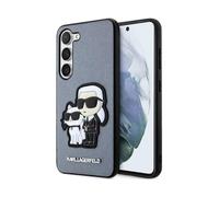 Karl Lagerfeld Saffiano Karl & Choupette Hardcase KLHCS23SSANKCPG, Gris - Samsung Galaxy S23 S911