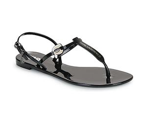 Karl Lagerfeld Sandales plates JELLY KARL NFT SLING in Noir 36