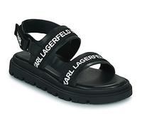 Karl Lagerfeld Sandales plates Z31176 in Noir 33