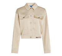 Karl Lagerfeld - Satin Blazer - Femme - Vestes - Beige - Taille: 42 FR