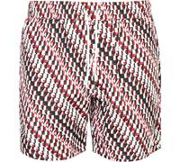 Karl Lagerfeld short de bain noir-rouge : Taille - L Taille : L