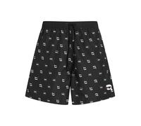 Karl Lagerfeld, Homme, Maillots de bain, Noir, Taille: L Ikon Dot AOP Med Boardshorts