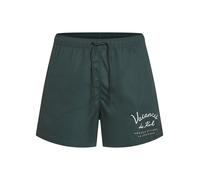 Karl Lagerfeld Shorts de bain 'Vacances de Karl' vert foncé / blanc, Taille M